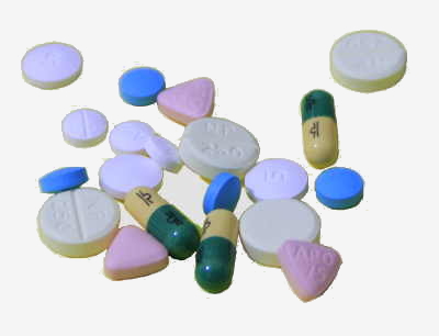 A picture of some tablets